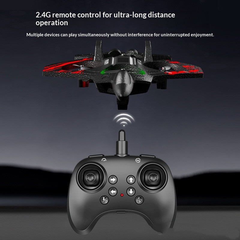 Foam Remote-Controlled Fighter Jet Glider Aerial Photography Toy Model