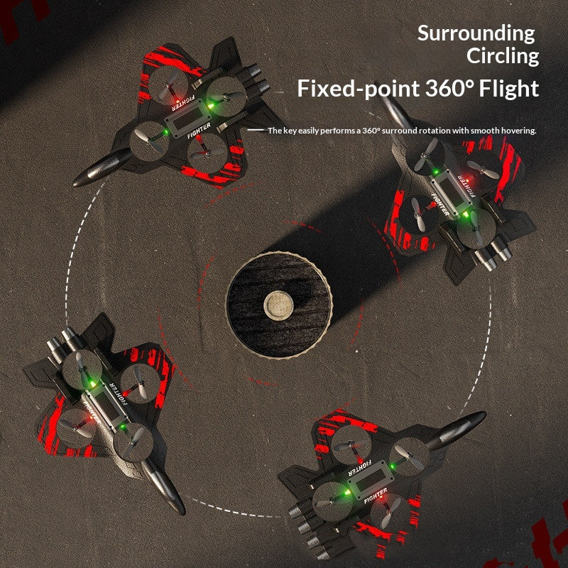 Foam Remote-Controlled Fighter Jet Glider Aerial Photography Toy Model