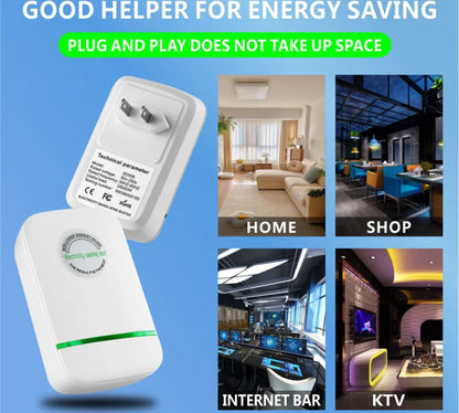 Pro Power save Electricity Energy Saver 90V-250V Home Office Electricity Saving Box US/EU/UK Plug Stable Voltage Power Saver