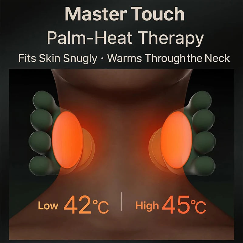 2026 Bionic Neck Shoulder Massager N7 Kneading Massager Shawl 3-Level Modes Neck Cervical Waist Leg Body Muscles Massage Pillow